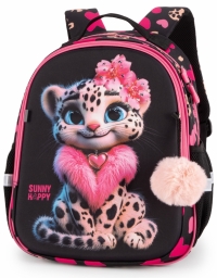 Школьный рюкзак Sunny Happy SH1-07 с леопардом