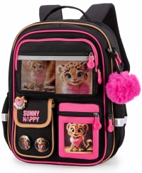 Шкільний рюкзак Sunny Happy SH2-350 з леопардом