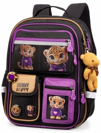 Шкільний рюкзак Sunny Happy SH2-352 з леопардом