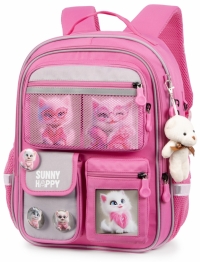 Школьный рюкзак Sunny Happy SH2-354 с котёнком