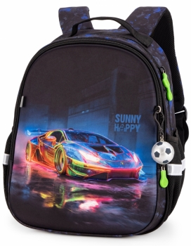 Школьный рюкзак Sunny Happy SH1-18 с суперкаром