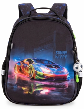 Школьный рюкзак Sunny Happy SH1-18 с суперкаром