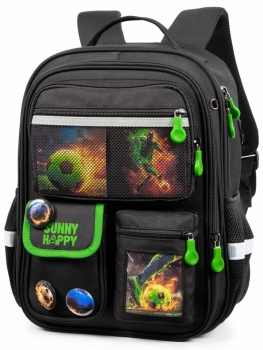 Школьный рюкзак Sunny Happy SH2-359 с футбольным мячом